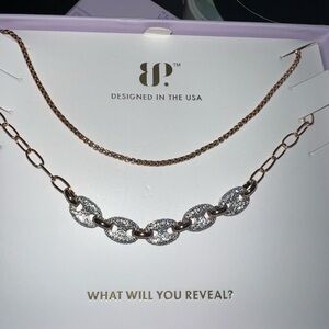 RBP Spring Luxe Layer Rose Gold New